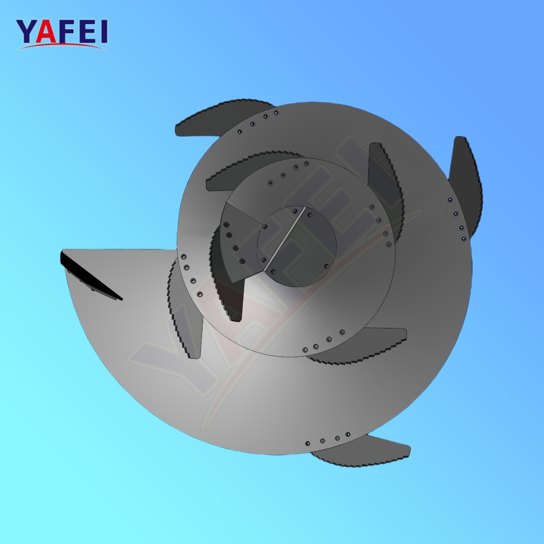 Horizontal and Vertical TMR Feed Mixer Blades 
