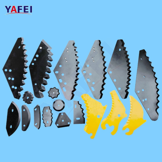 Horizontal and Vertical TMR Feed Mixer Blades 