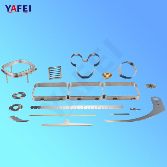 Tray Bowl Pod Toothed Sealing Knives and Serrated Blades