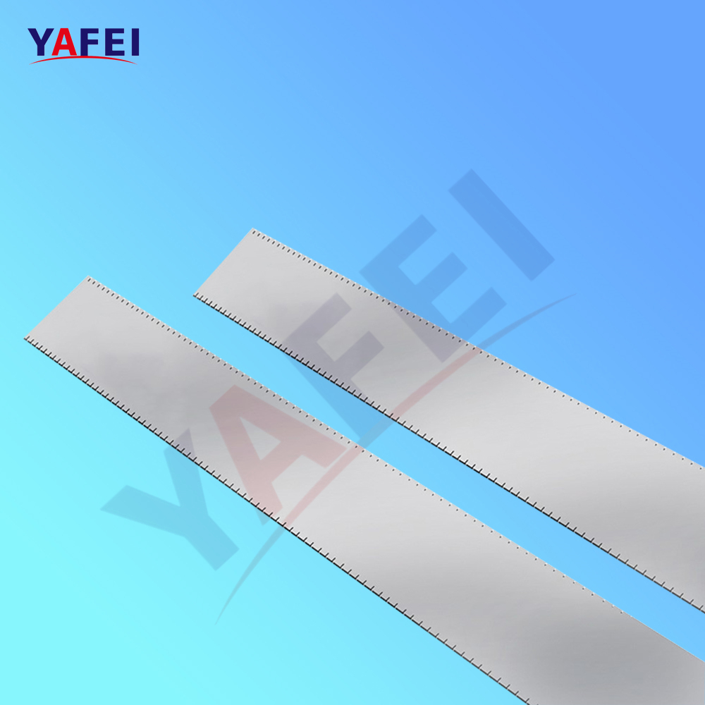 Napkin Perforation Blades with Teeth