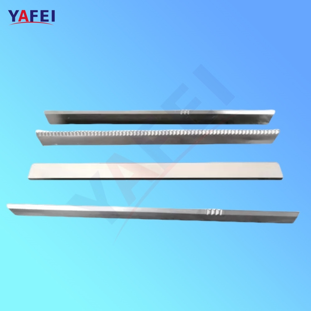 HSS M2 Material Flow Wrapping Machine Zigzag Knives