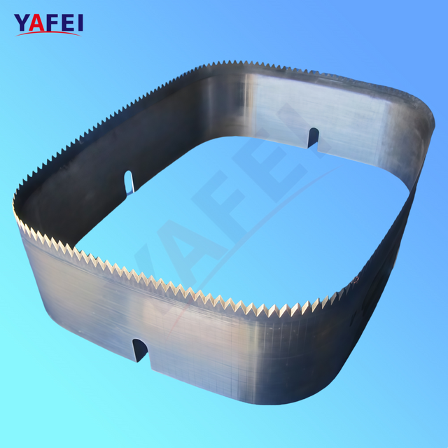 Rectangular Serrated Blades for Cup and Tray Sealing Machinery